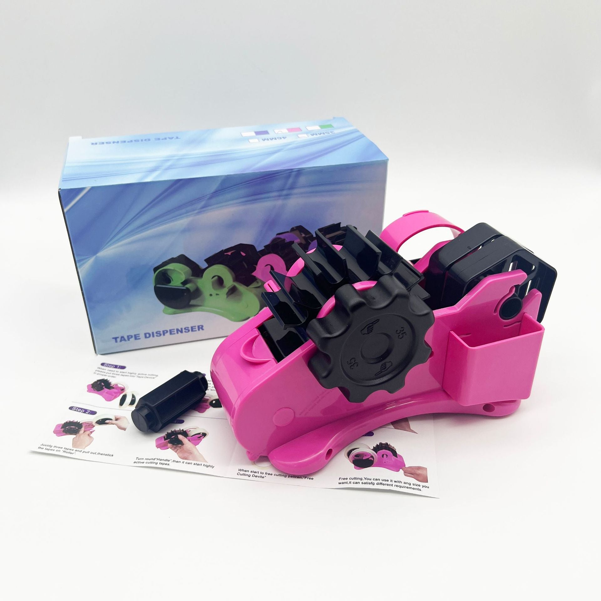 Multifunctional Tape Base Transparent Tape Cutter Automatic Roller Tape Sectionalizer